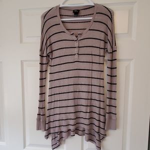 Striped Daytrip sweater top from Buckle